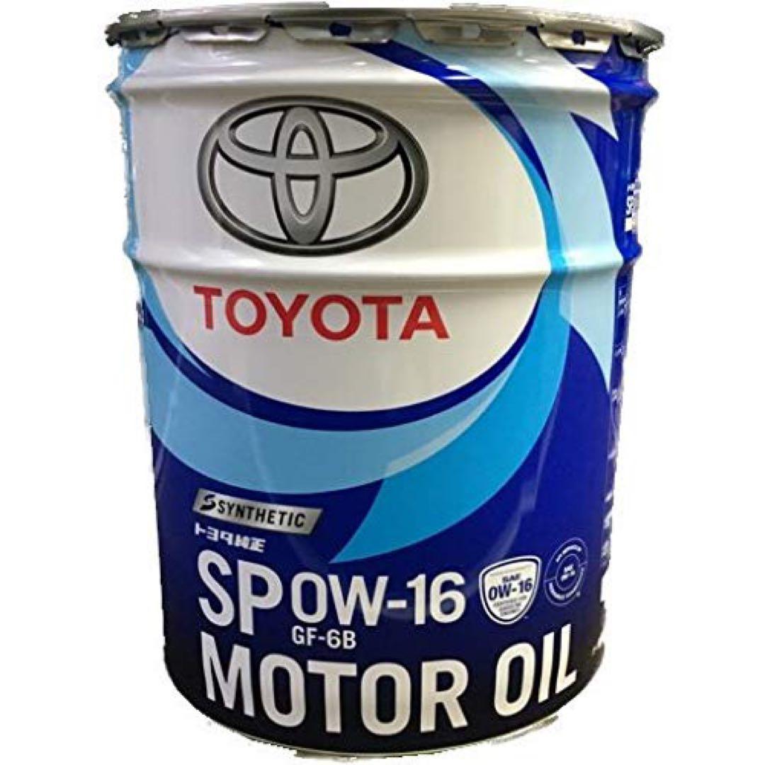 TOYOTA SP 0W-16 エンジンオイル