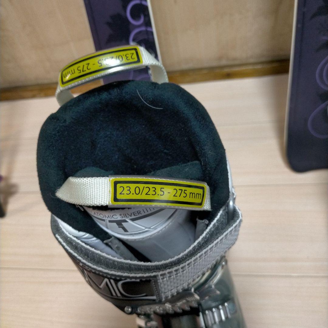 OGASAKA 女性用スキー4点セット Markerバインディング