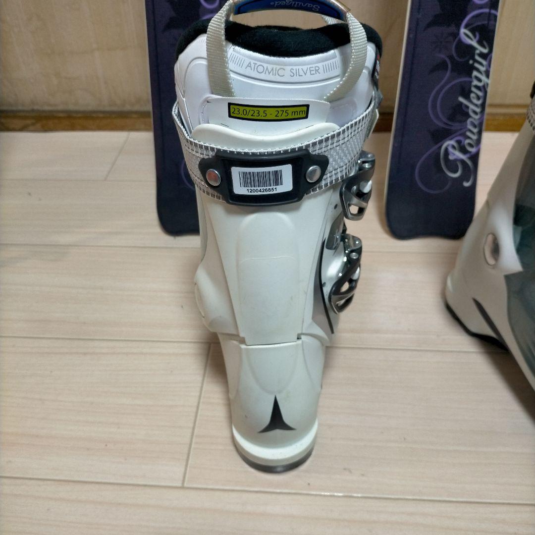 OGASAKA 女性用スキー4点セット Markerバインディング