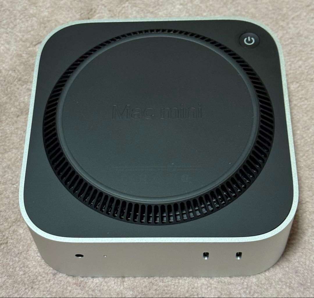 Mac mini（M4）　メモリ24GB 512GB SSD