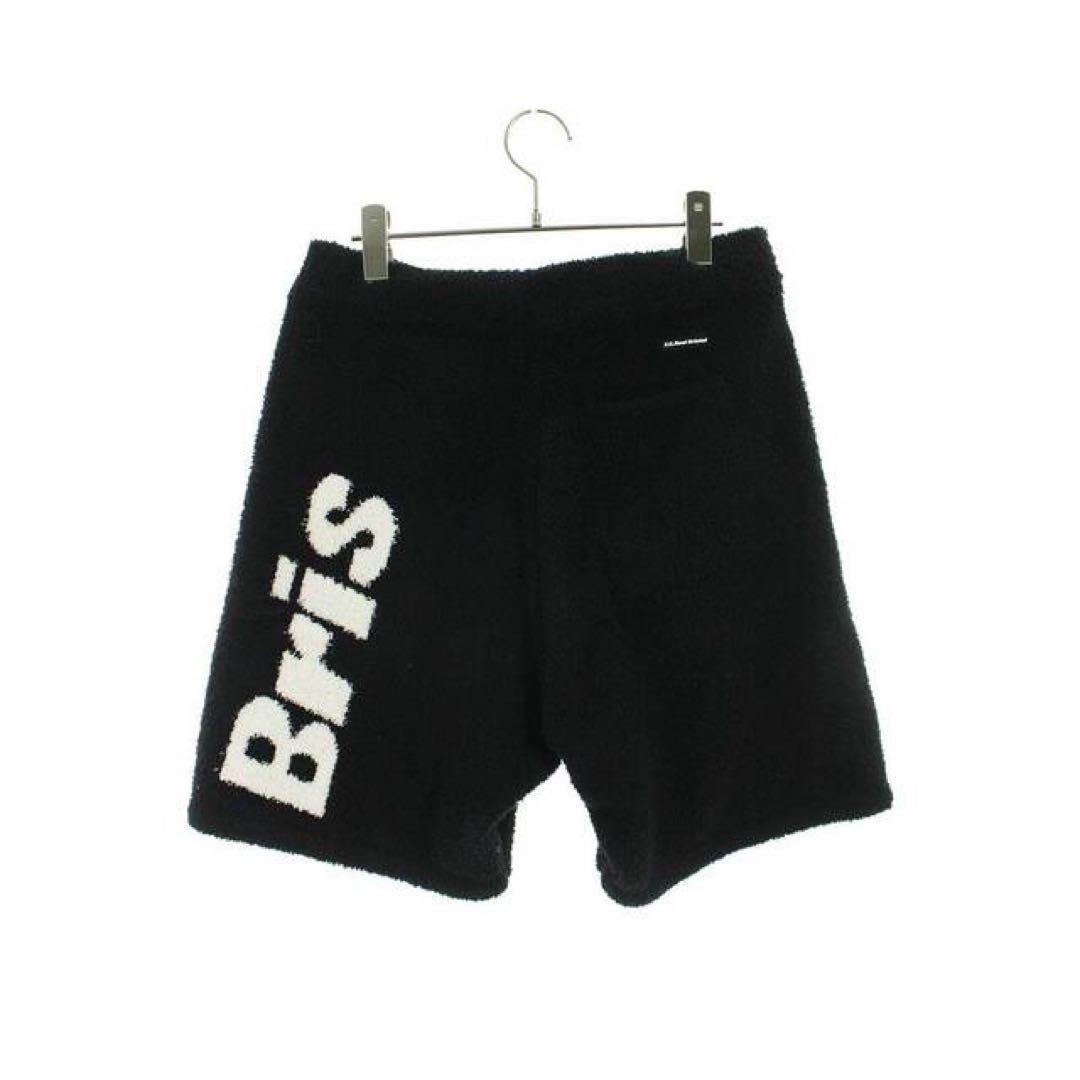 FCRB ブラック フリース ショートパンツ