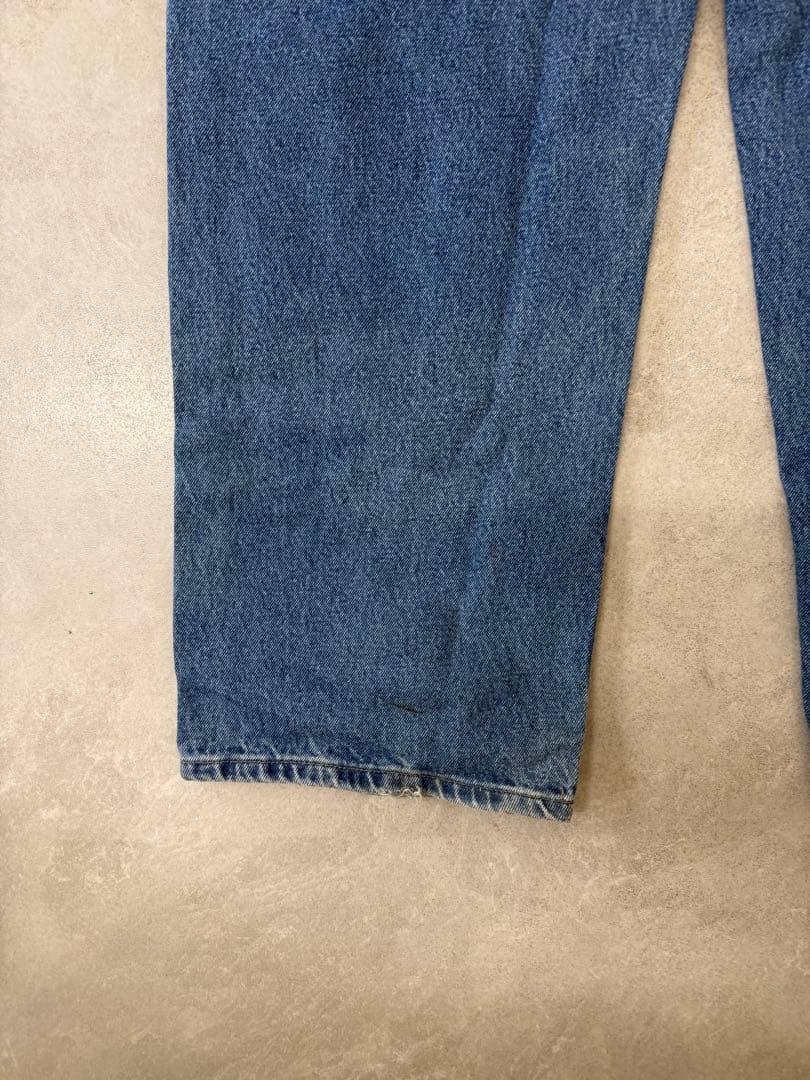 色落ち抜群 carhartt ダブルニーペインターパンツ デニム 40x32