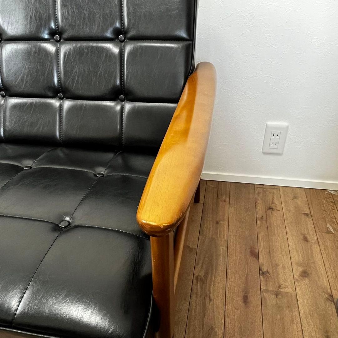 正規品 カリモク 60 Kチェアー 2ソファー 黒