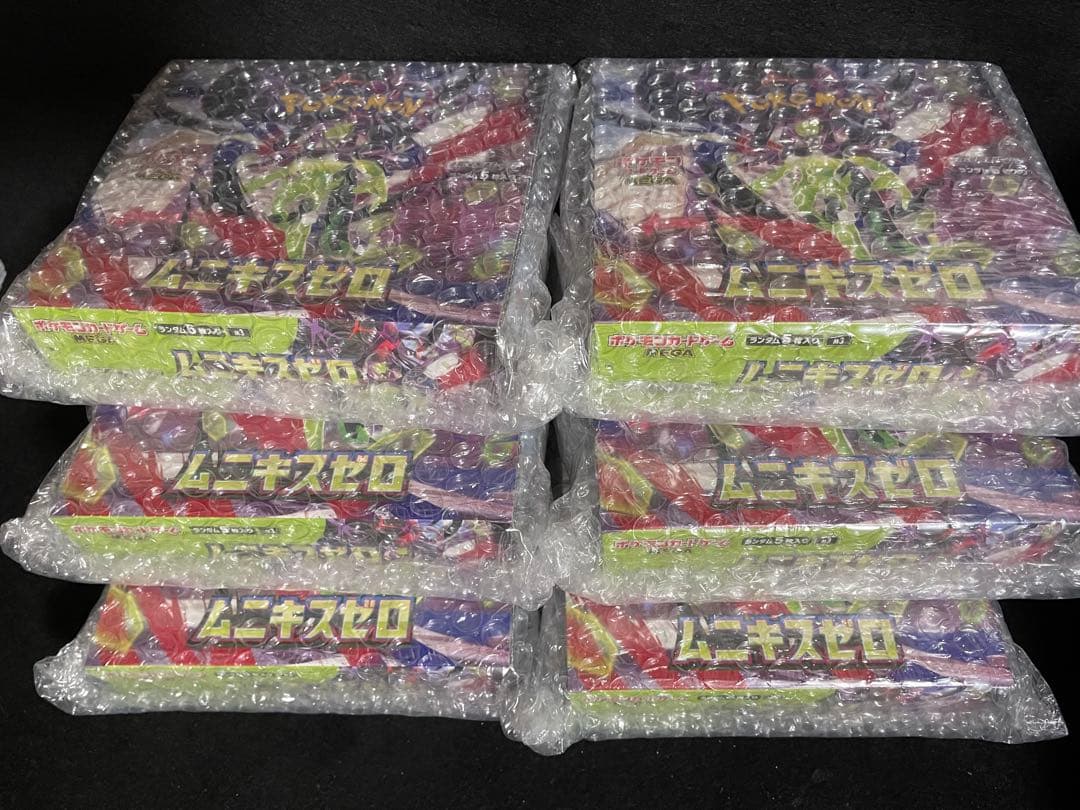 ポケモンカードゲーム ムニキスゼロ 6BOX シュリンク付き
