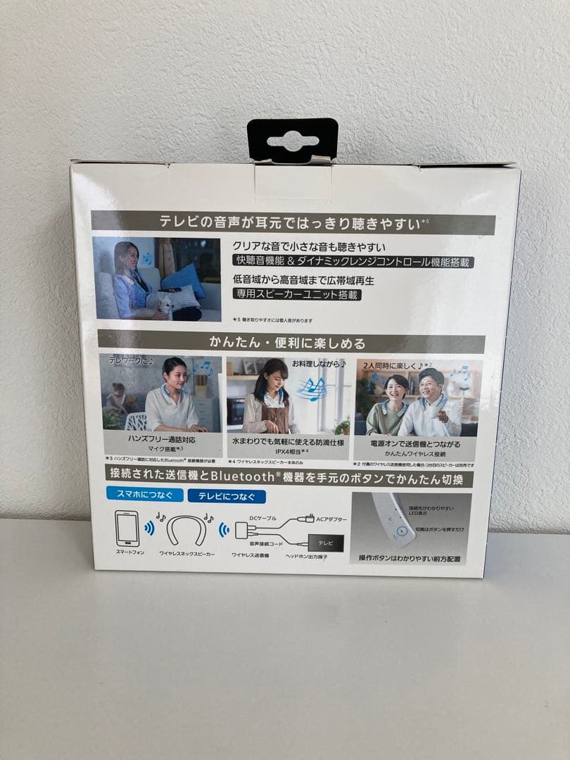 Panasonic SC-WM10-W Bluetooth ネックスピーカー