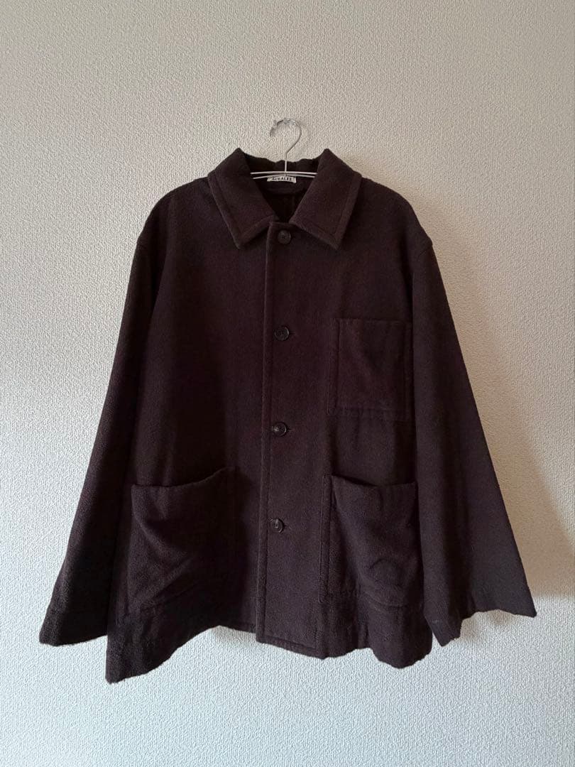 本日限定値下げ！！　AURALEE オーラリー　オーガニックコットンブルゾン