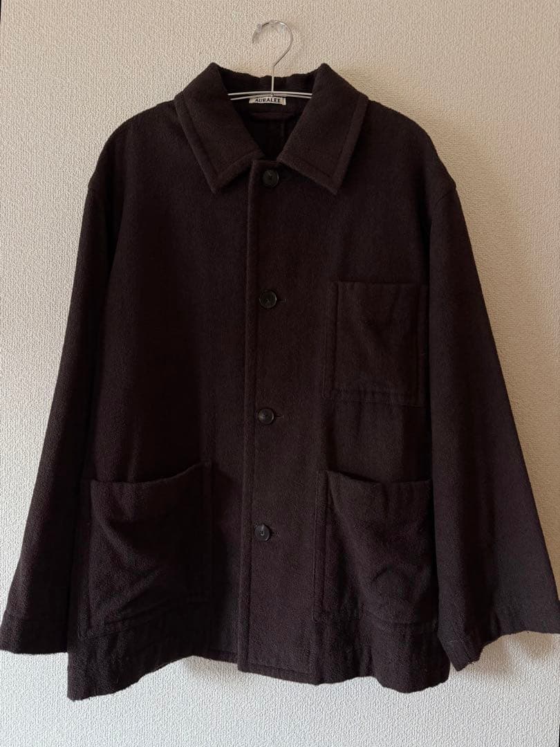 本日限定値下げ！！　AURALEE オーラリー　オーガニックコットンブルゾン