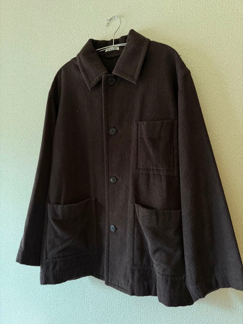 本日限定値下げ！！　AURALEE オーラリー　オーガニックコットンブルゾン