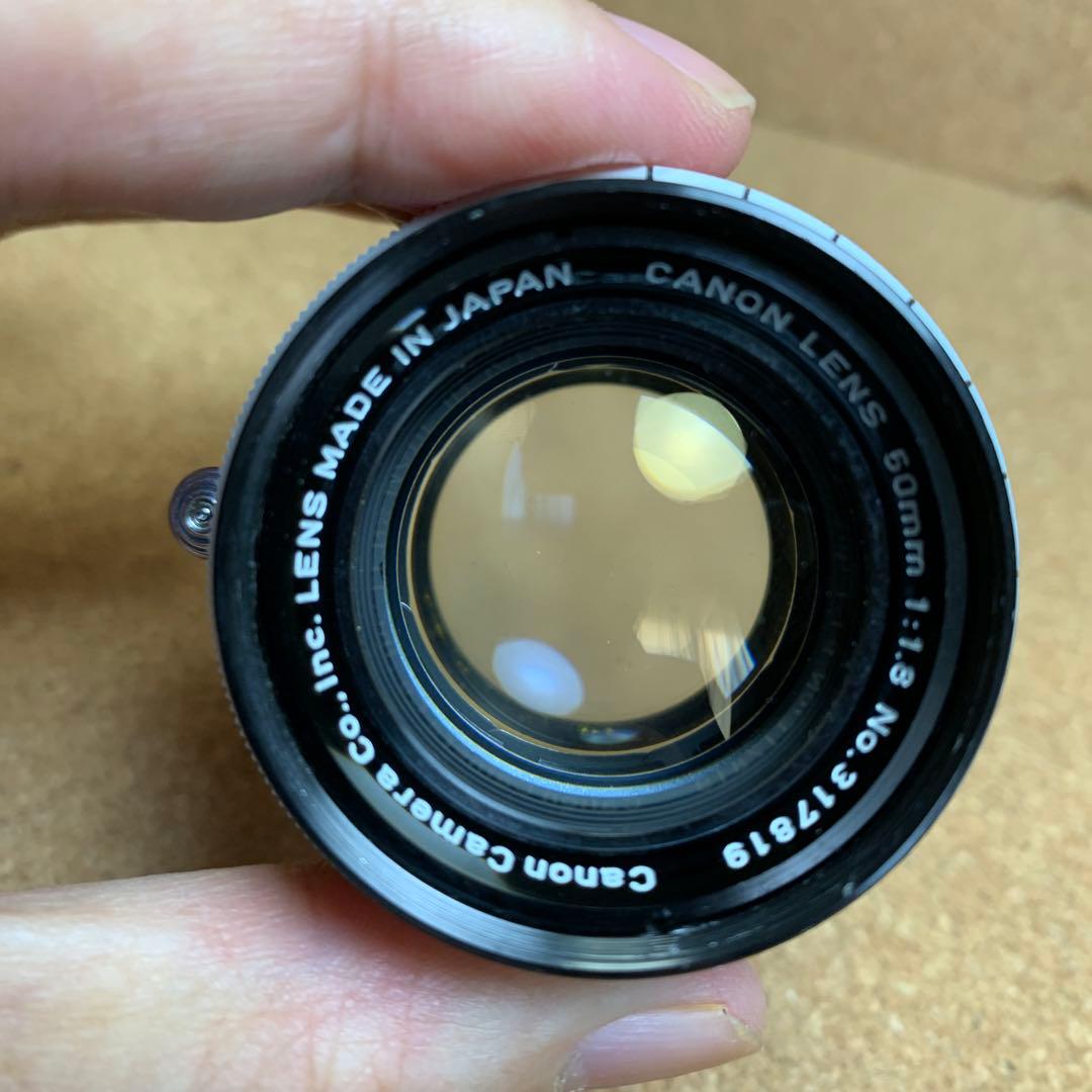 Canon 50mm f1.8 Ｌマウントレンズ
