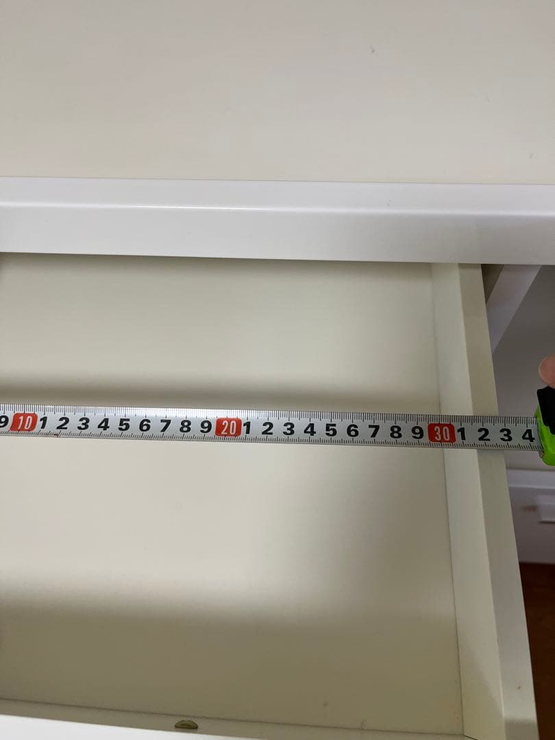 ホワイト 食器棚 ガラス扉付き