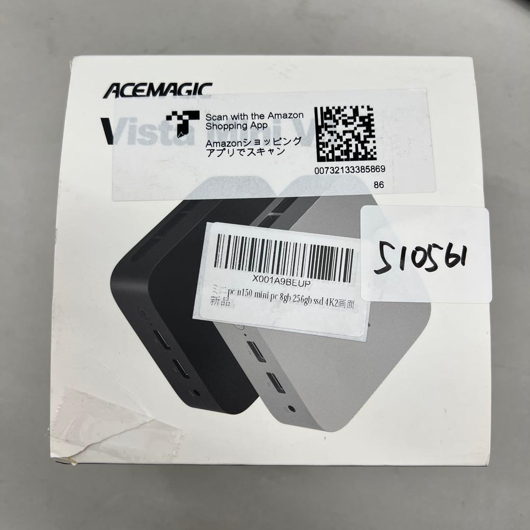 510561　ミニpc n150 8gb 256gb ssd 4K2画面