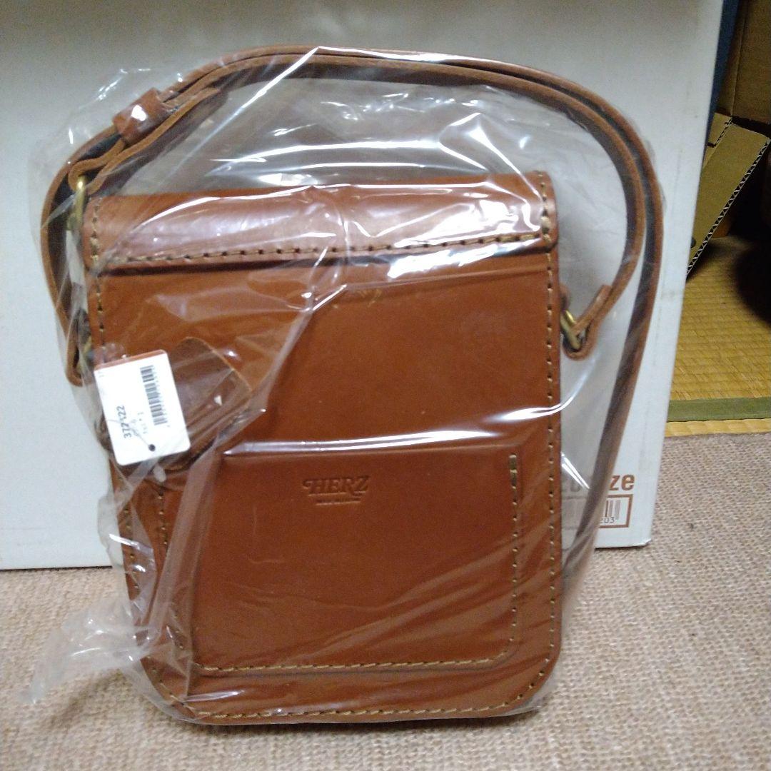 ヘルツラップフラップミニショルダー（CP-6)チョコ