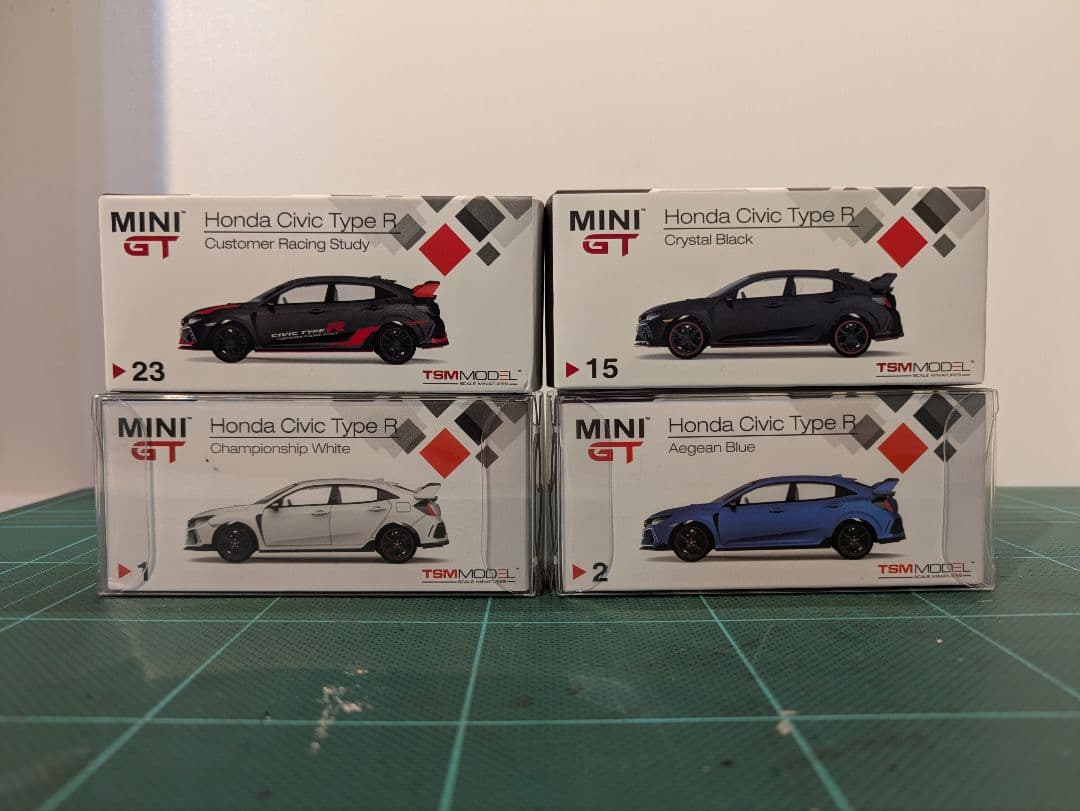 MINIGT ホンダ シビック タイプR 4台セット 1 2 15 23