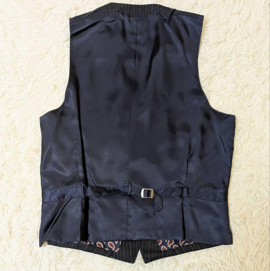 ポールスミス ゼニア スリーピース ペイズリー ストライプ M