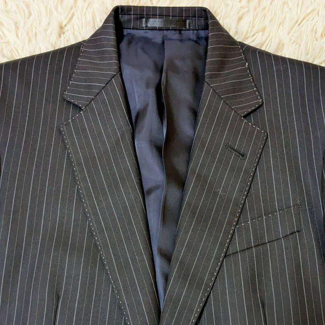 ポールスミス ゼニア スリーピース ペイズリー ストライプ M