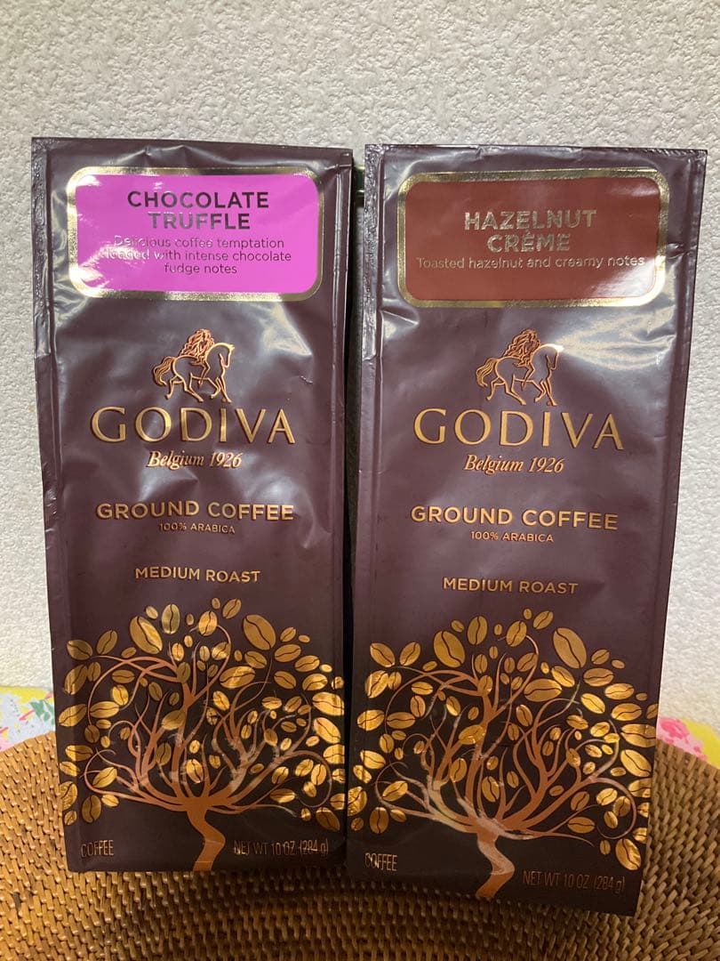 k*a様 GODIVA チョコレートトリュフ & ヘーゼルナッツクリーム コーヒ