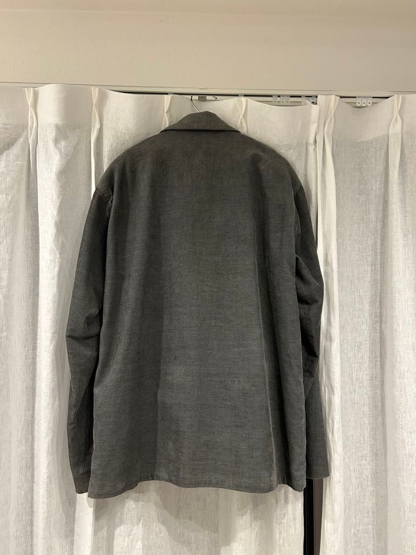ジャケット・アウター AURALEE HEMP CORDUROY SHIRTS JACKET