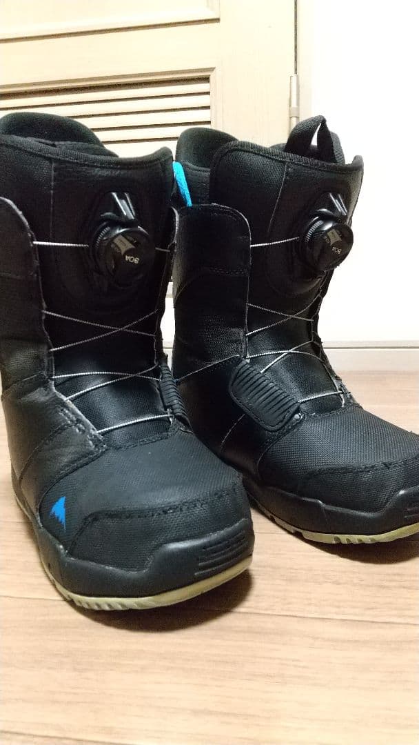 BURTON スノーボードブーツ BOAシステム ブラック　24.5センチ