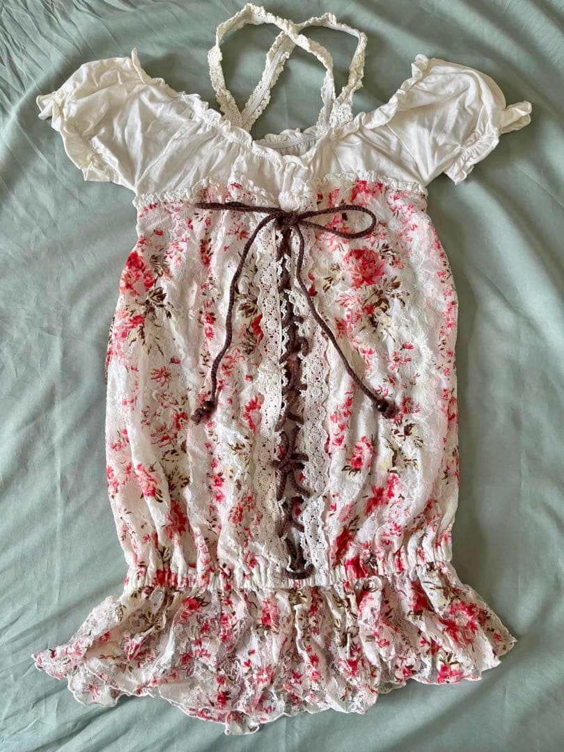 LIZ LISA リズリサ フラワープリント チュニック