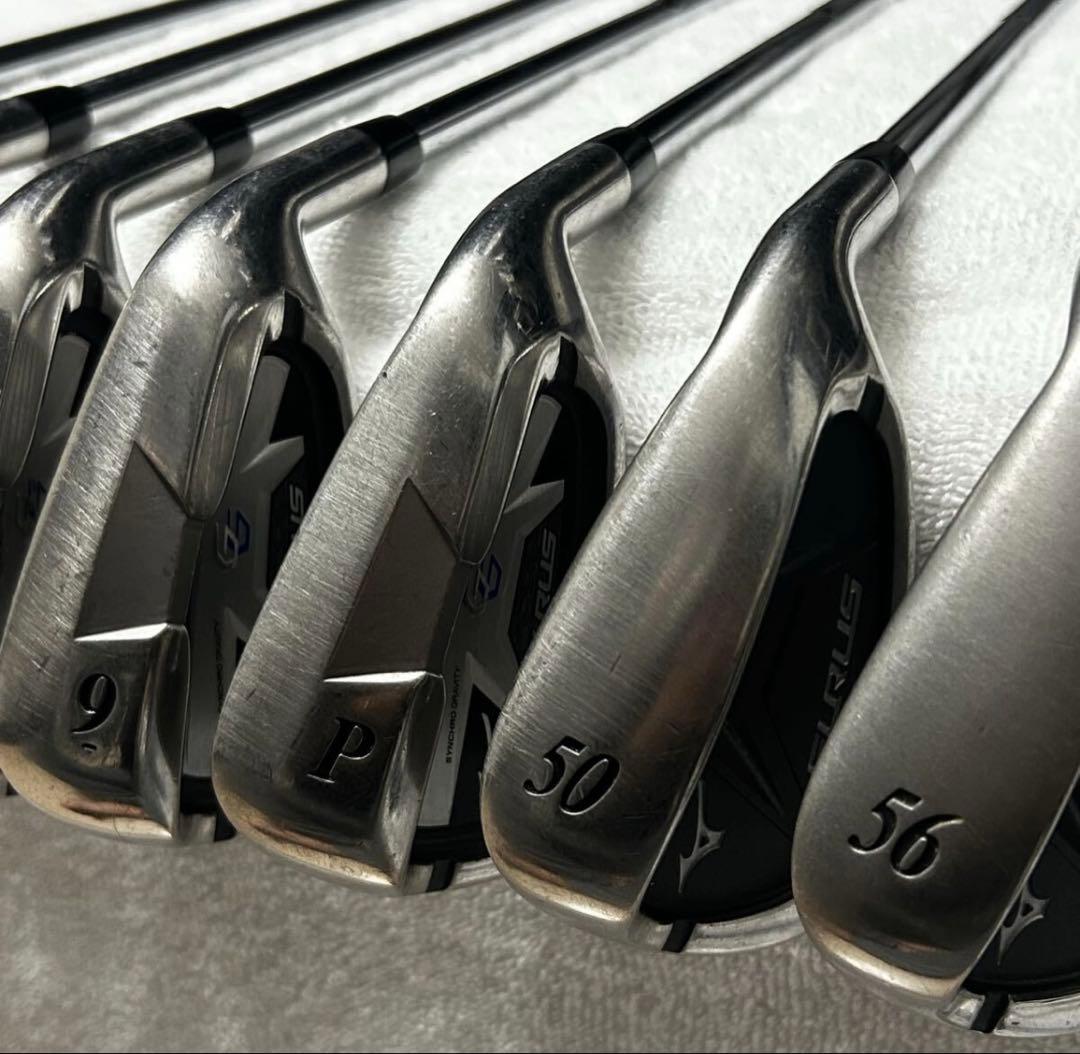 7本セット ミズノ EURUS G6 #6〜PW、50°、56° FST1170