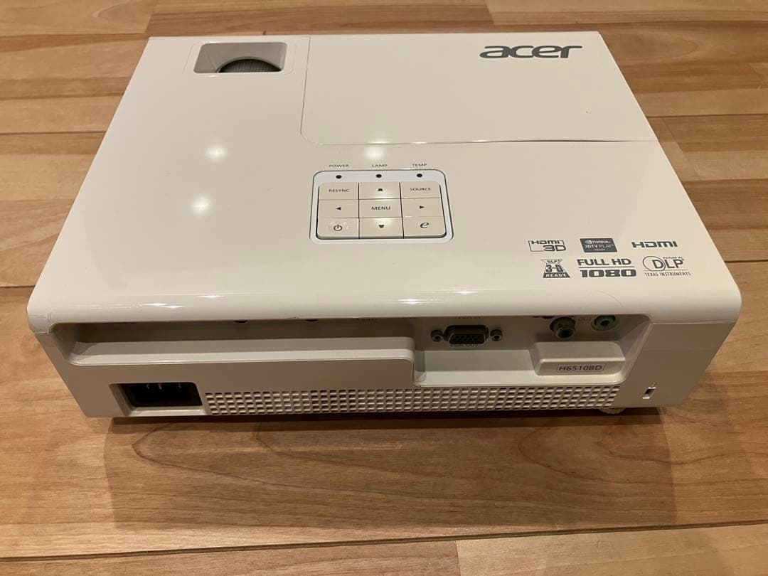 H6510BD Acer プロジェクター　FULL HD