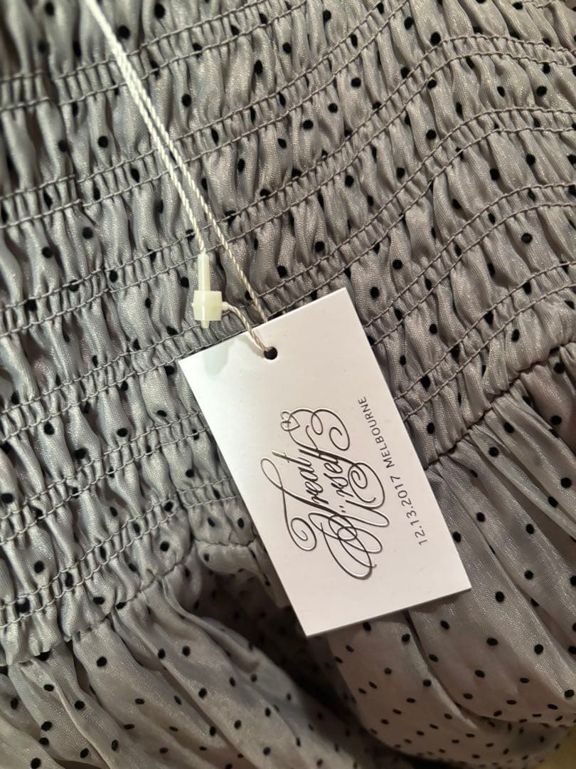 ワンピース \"Ballerina\" dot tulle one-piece