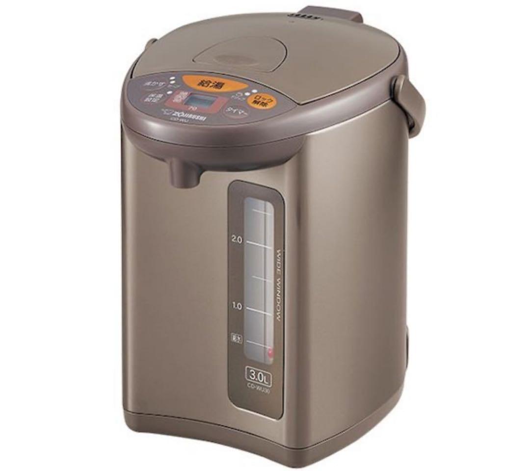 象印 マイコン沸とう電動ポット 2．2L／メタリックブラウンCD－WU22－TM