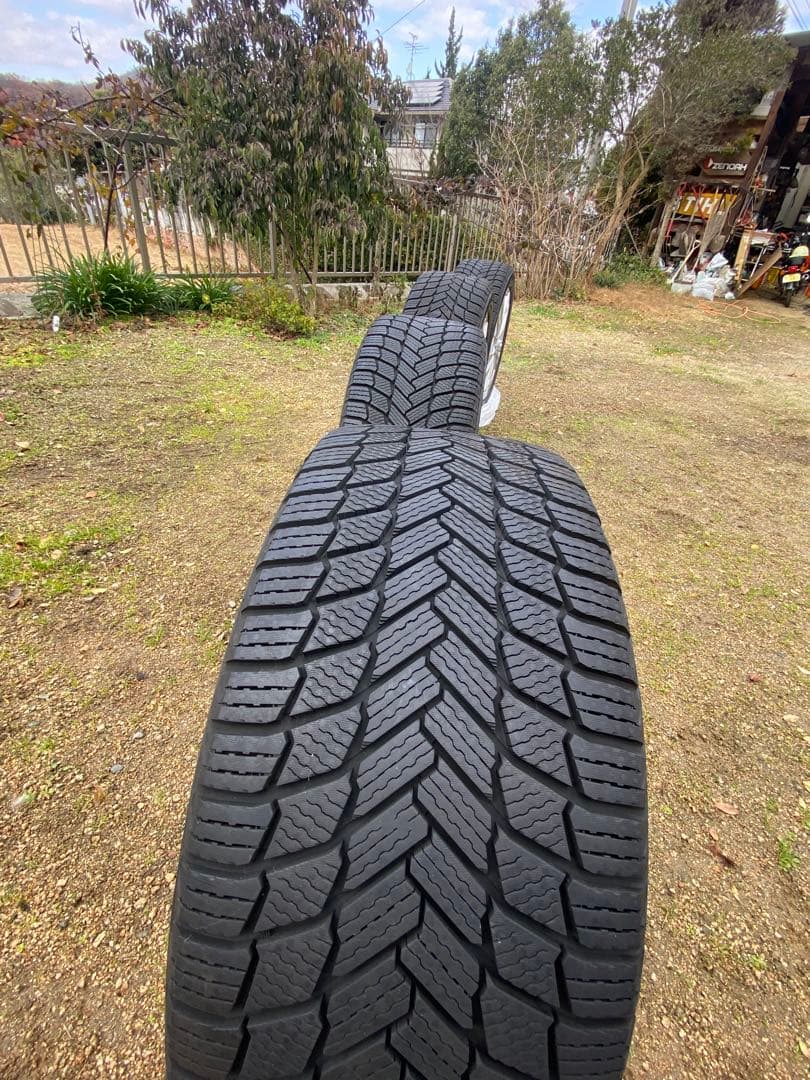 ベンツにて使用　スタッドレス18インチ