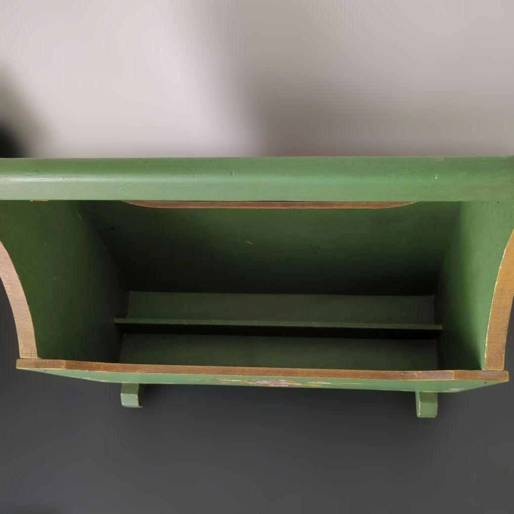 イタリア製 ☆ マガジンラック ☆ グリーン