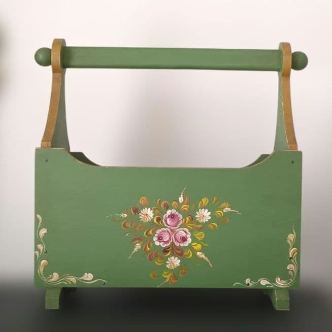 イタリア製 ☆ マガジンラック ☆ グリーン