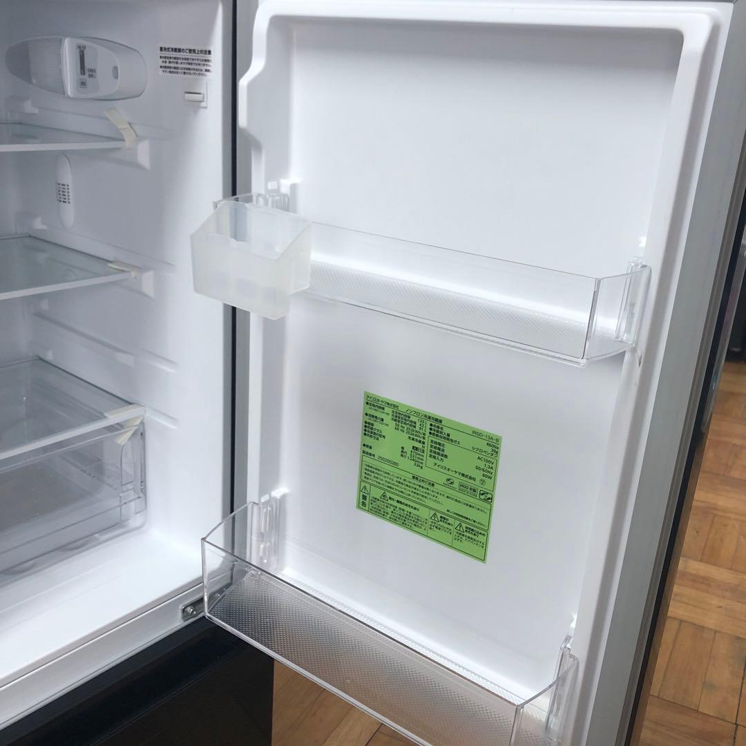 【極美品】アイリスオーヤマ　ノンフロン冷凍冷蔵庫　IRSD-13A　25年製　O