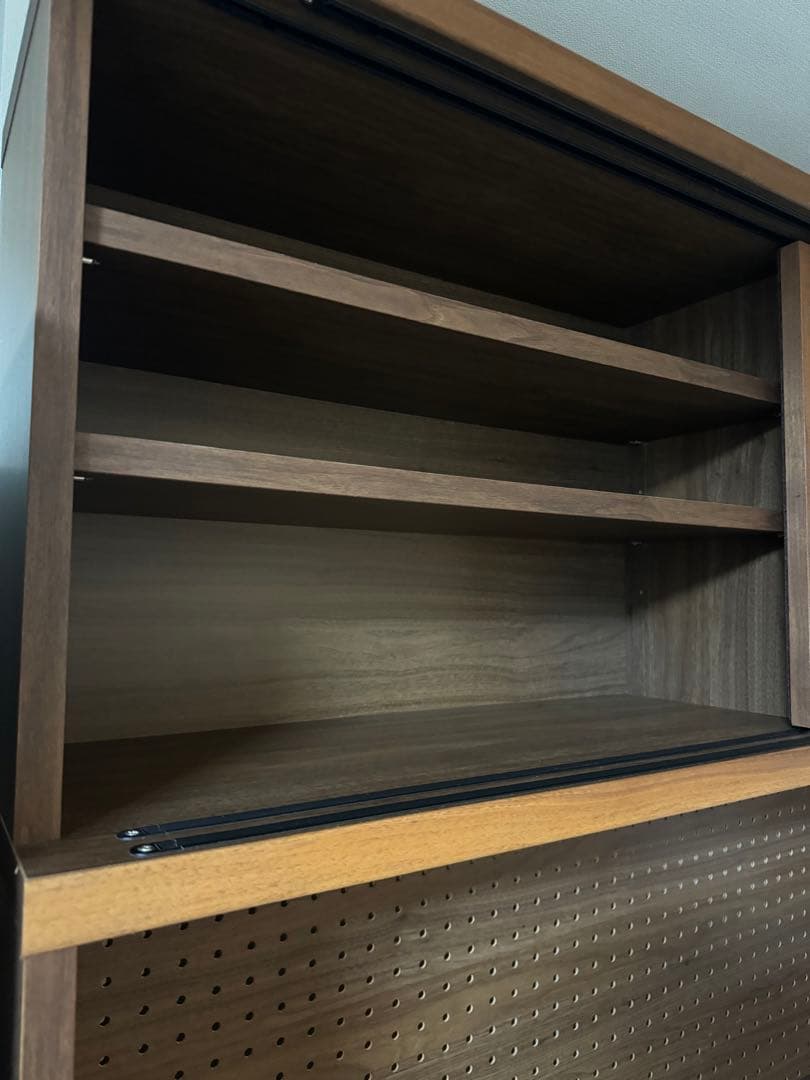 【値下げ中】食器棚　カップボード　オーク　レンジ台　収納力　フィーノ