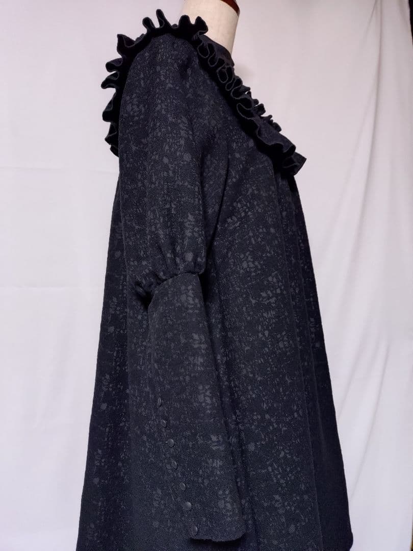 【試着のみ】Na＋h フロッキープリントのワンピース