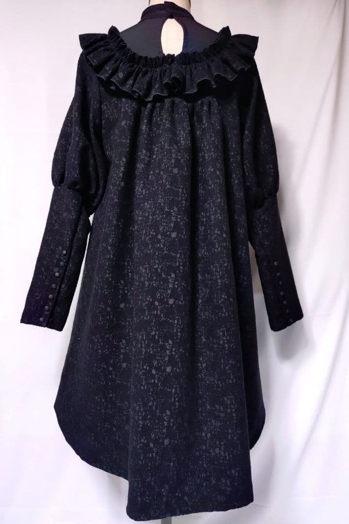 【試着のみ】Na＋h フロッキープリントのワンピース