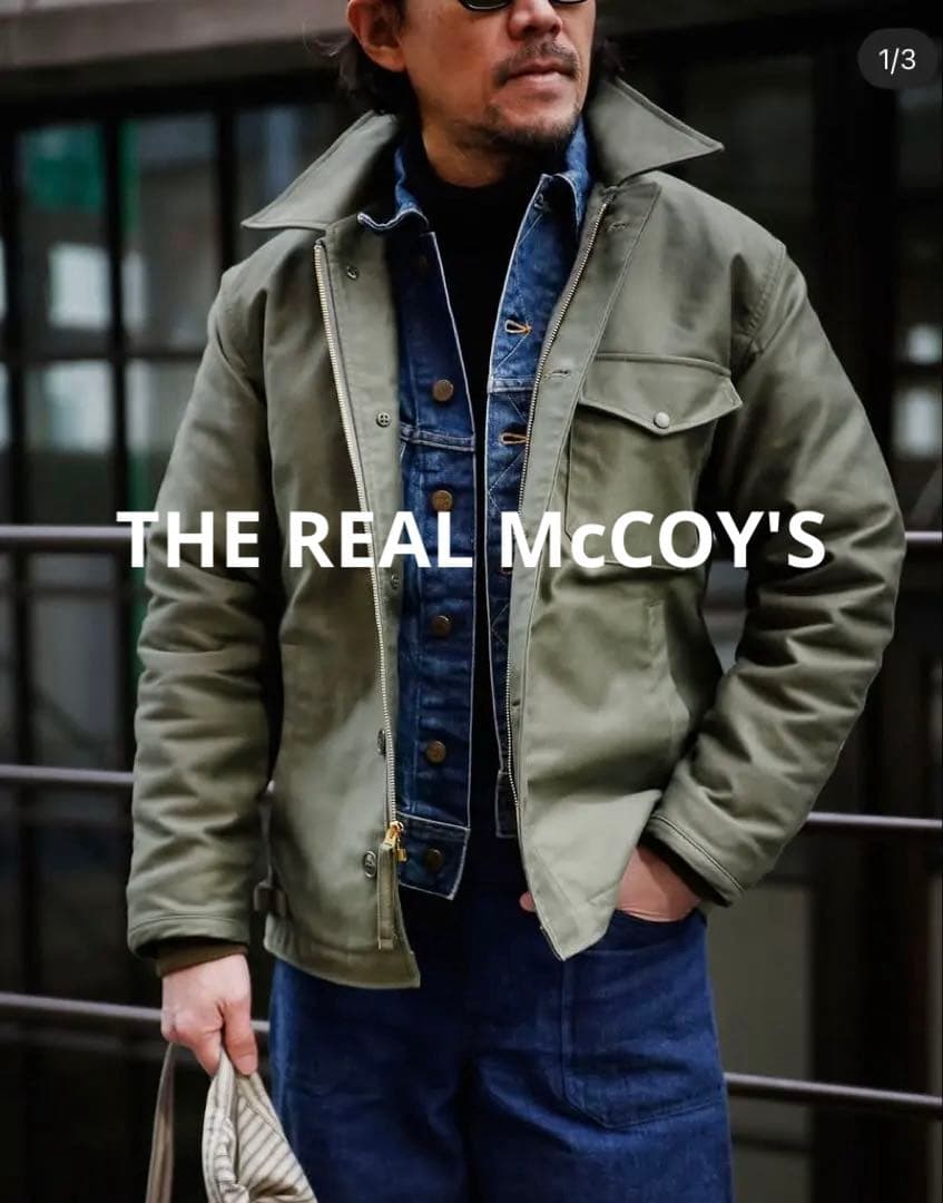 ザリアルマッコイズ　THE REAL McCOY'S A-2 デッキジャケット
