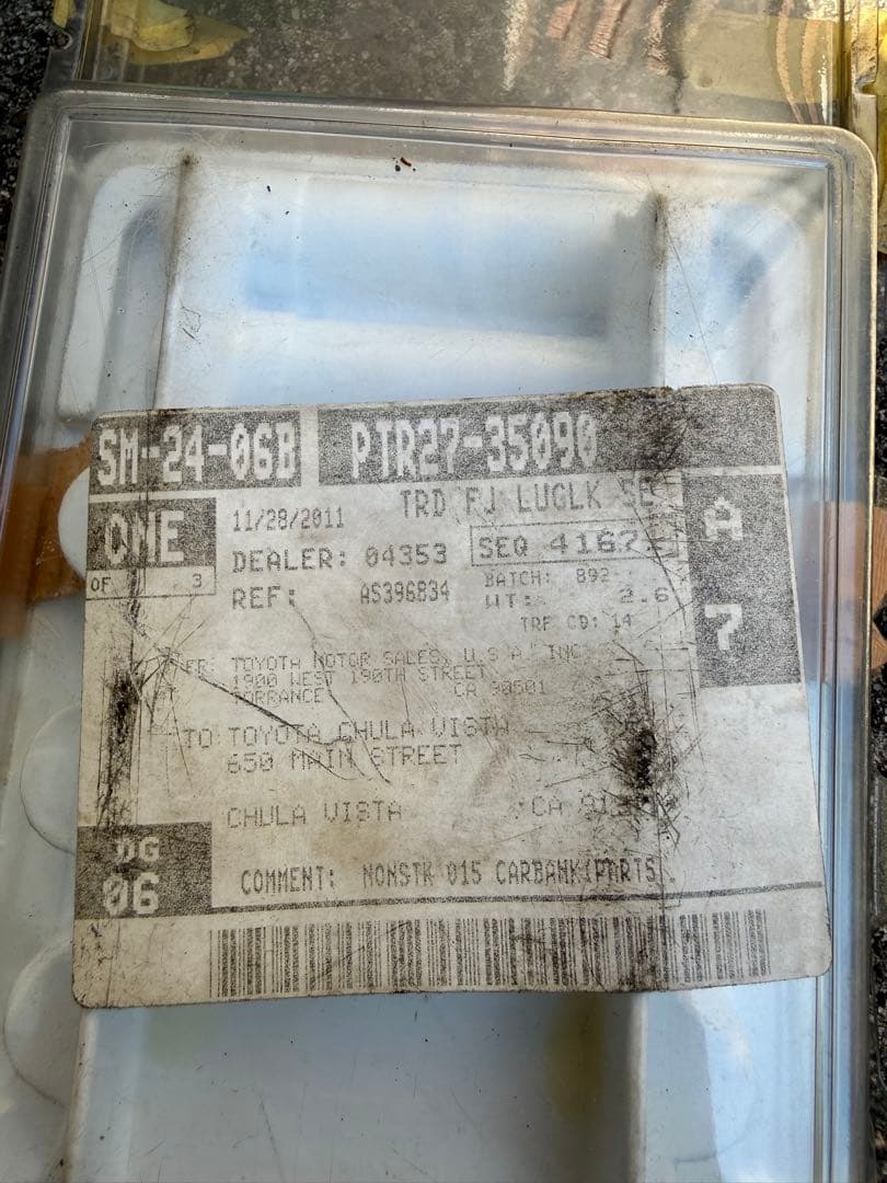 US TRD 純正16インチ タイヤ・ホイールセット５本セット