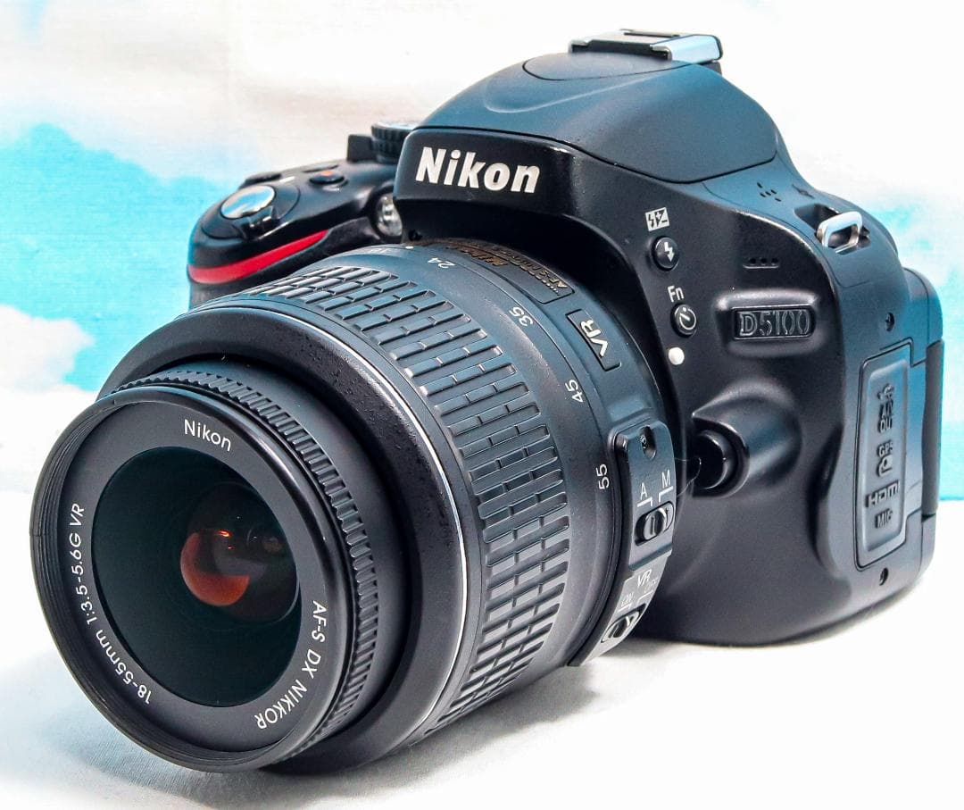 ニコン Nikon D5100⭐️スマホに転送⭐️自撮り＆動画OK⭐️即日発送