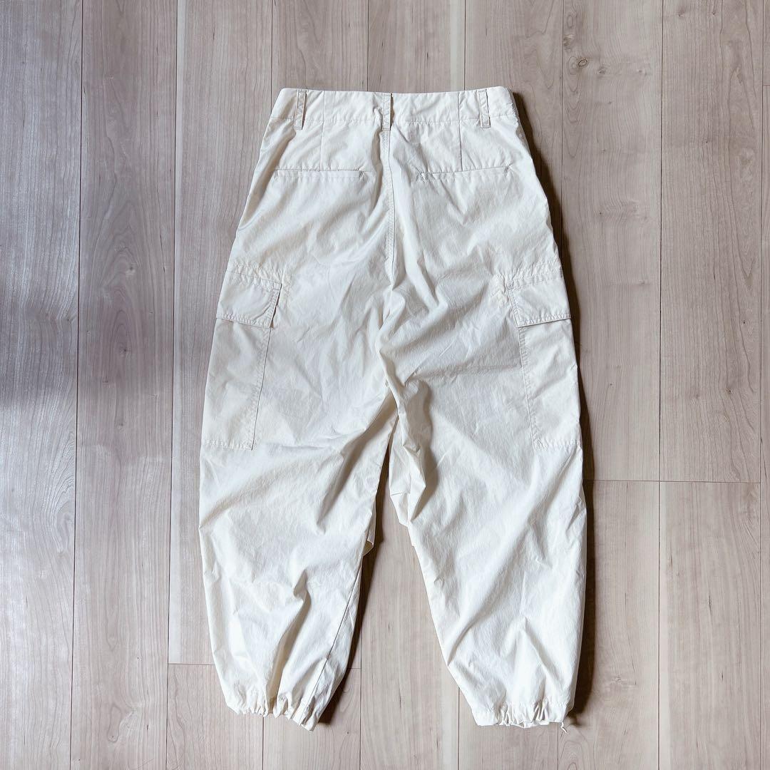美品＊ジャーナルスタンダードレサージュ スーピマコットンナイロンカーゴパンツ