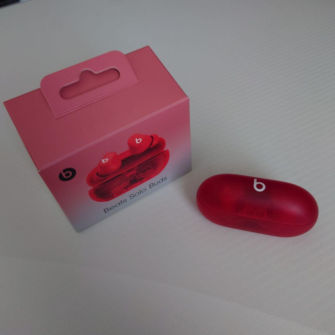 Beats Solo Buds 赤色 充電ケース付き