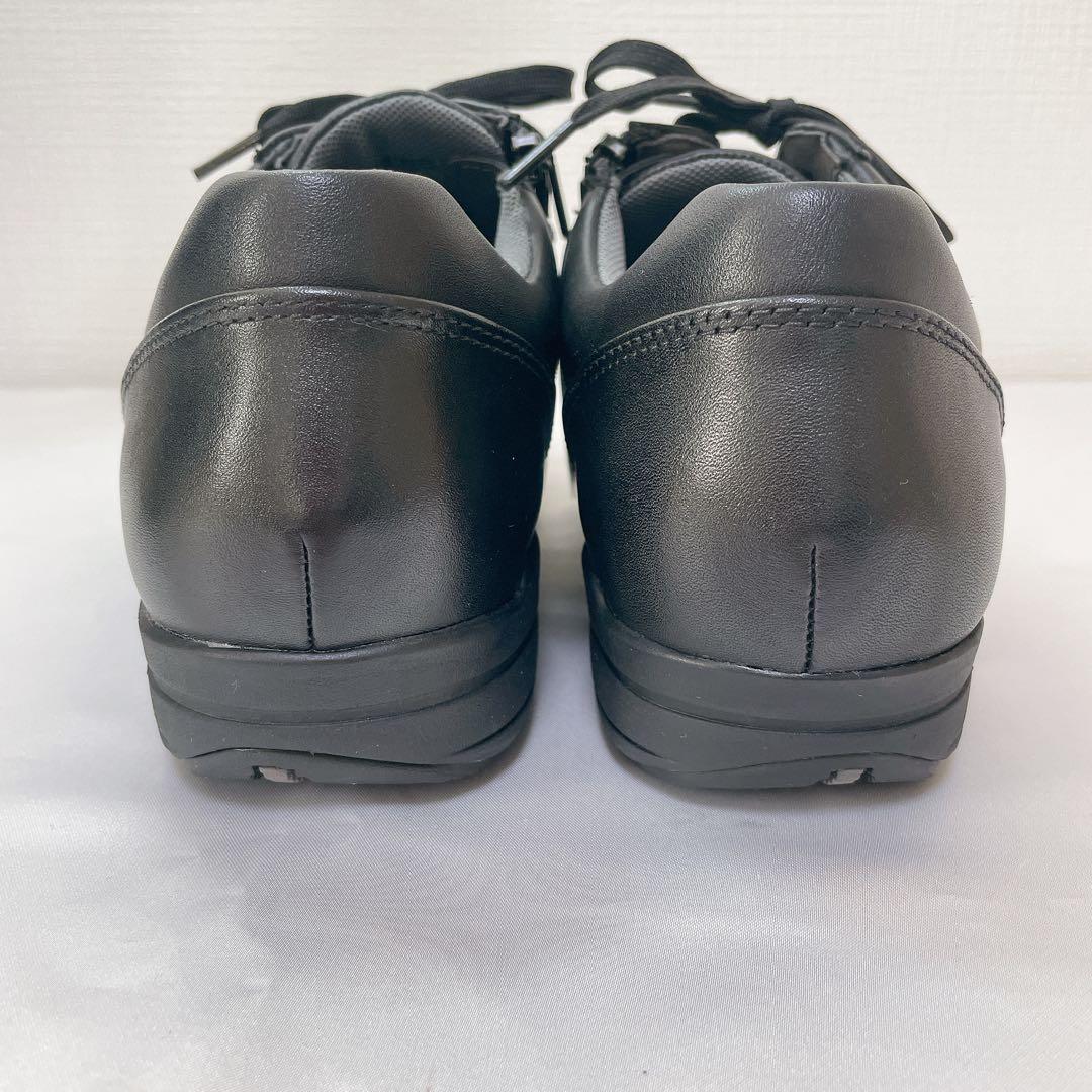 【タグ付き未使用】 アシックス ペダラ26cm ビジネスシューズ サイドジップ