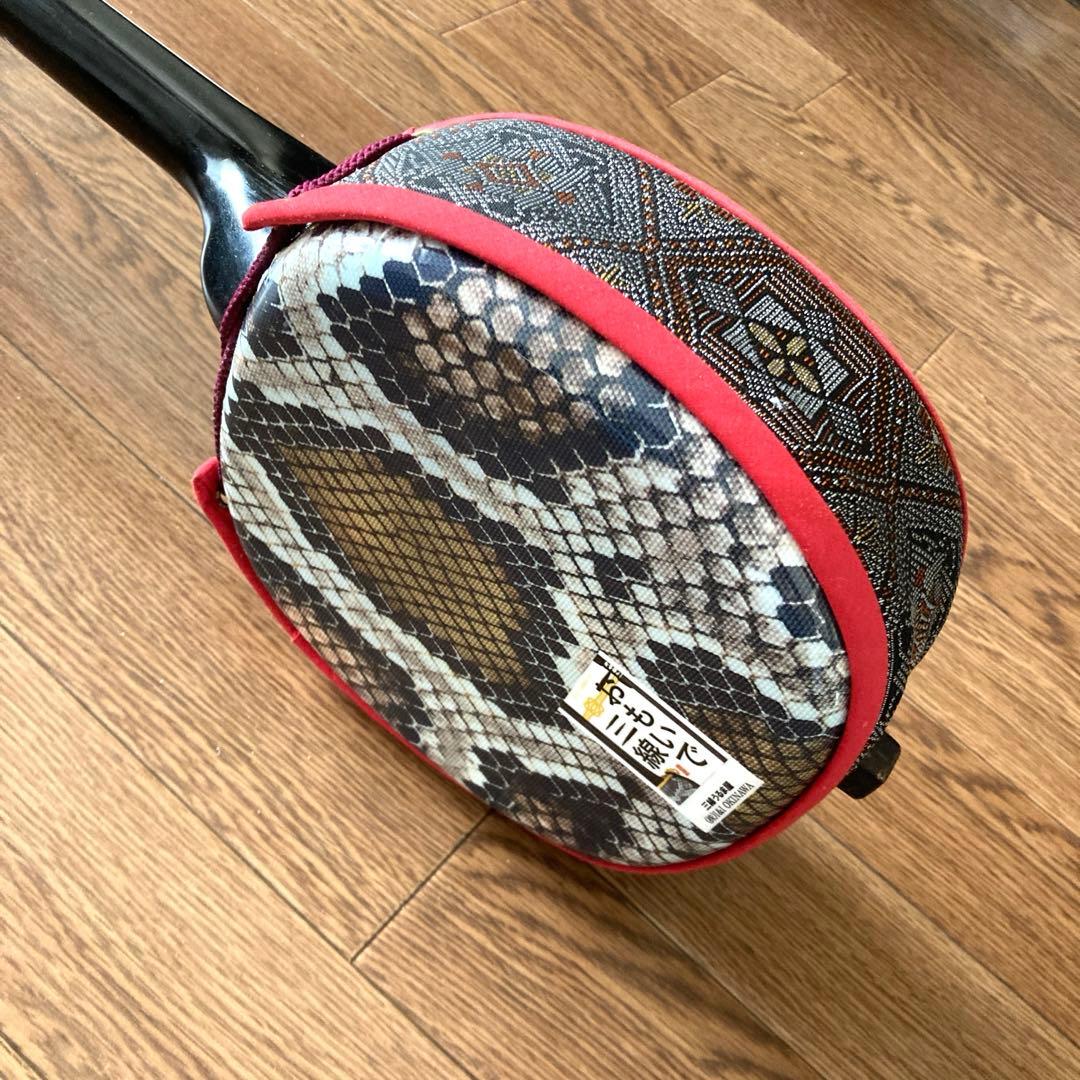 首里城柄三線（戻らんカラクイ付き）