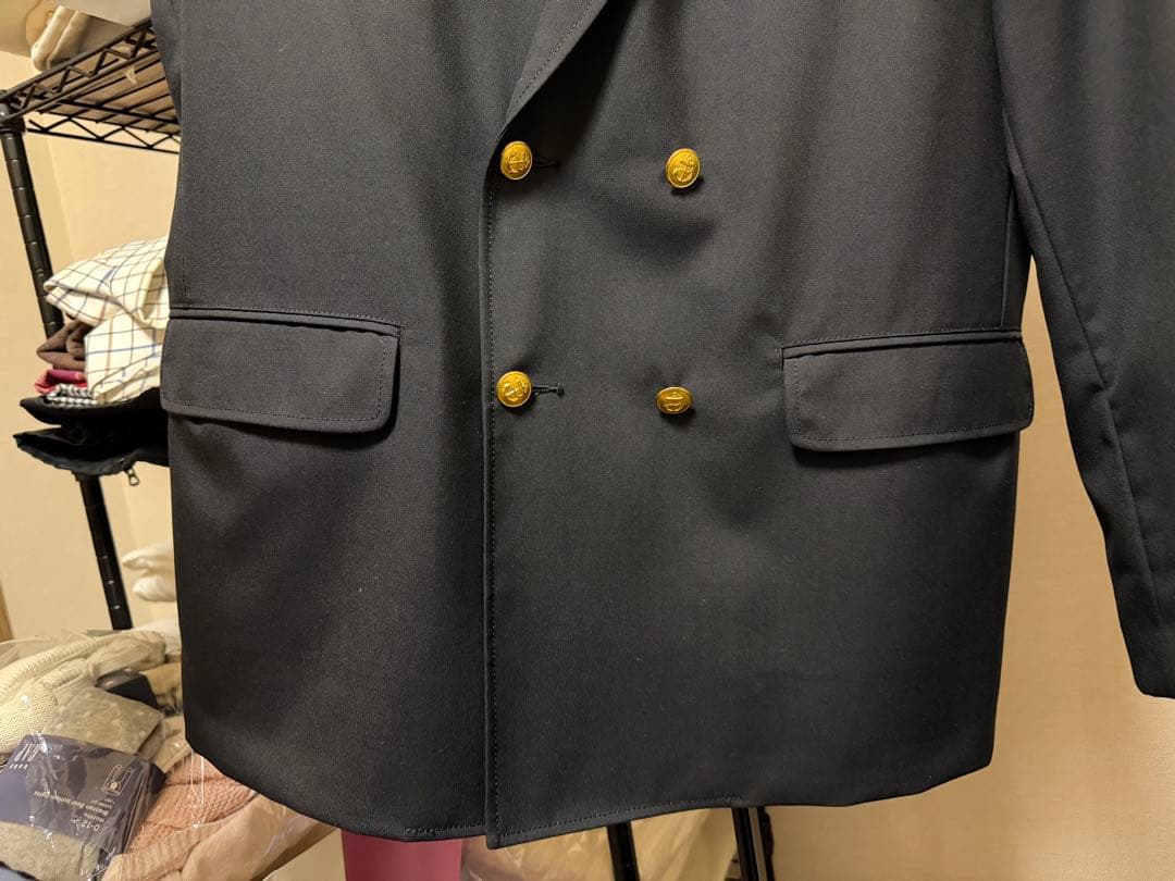 BEAMS PLUS 4ボタン ダブルブレザー