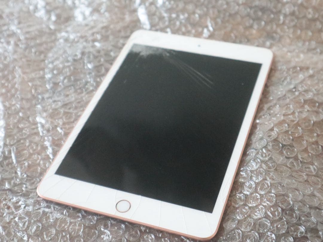【ひび割れ有】iPadmini5(64GB)ゴールド