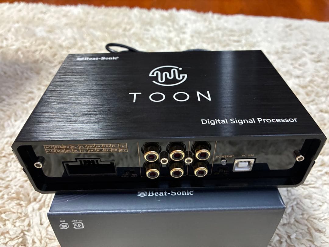 ビートソニック TOON X トヨタ純正ディスプレイオーディオ用配線付き