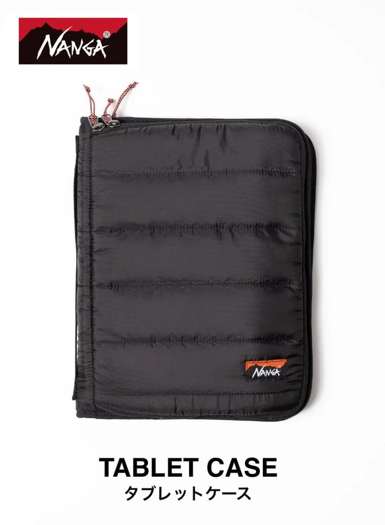 新品未使用＊NANGA ナンガ タブレットケース ガジェットケース ブラック