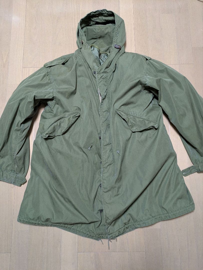 米軍 実物 M-51 モッズコート　ライナー付き