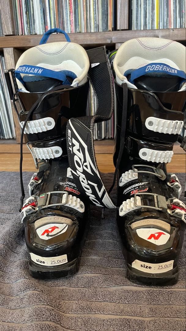 ノルディカ大人ジュニアスキーブーツスキー靴2525.5cm女性子供男性