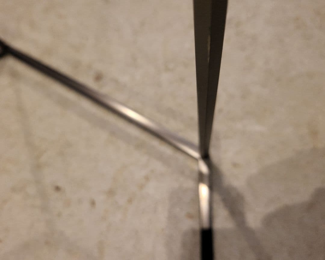 中古品 カッシーナイクスシー ヘキサゴン トリス サイドテーブル ガラス