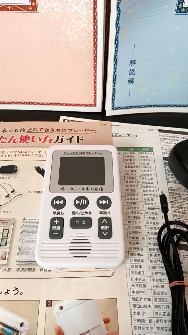 ユーキャン　聞いて楽しむ日本の名作　動作良好