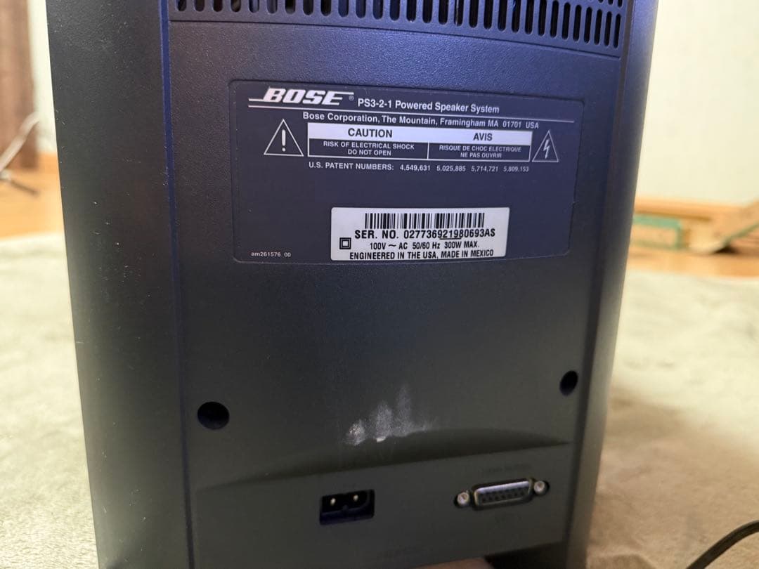 Y1 BOSE 3.2.1 GS Series 付属品完備 中古品